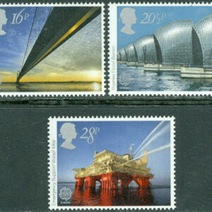 England – M  953-955 Europa CEPT 1983 Storverk, 3 kpl **
