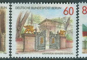 Berlin – M  761-763 Portaler och Torn i Berlin, vacker serie 3 kpl **