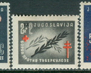 Jugoslavien – M  536-538 Antituberkulos märken, 3 kpl **