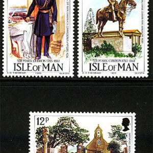 Isle of Man – M  292-294 Sir Mark Cubbon 200 år, 3 kpl **