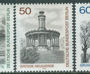 Berlin – M  634-636 Vyer från Berlin III, 3 kpl **