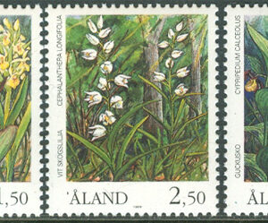 Åland – F   33-35 Orkidéer, 3 kpl **