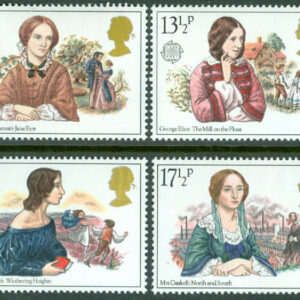 England – M  841-844 Europa CEPT 1980 – Berömda kvinnor, 4 kpl **