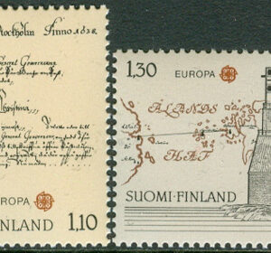 Finland – F  843-844 Europa CEPT 1979 Post- och telehistoria, 2 kpl **