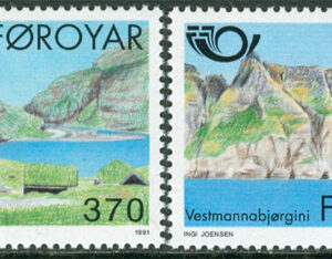 Färöarna – F  221-222 Norden I. Turism, 2 kpl **