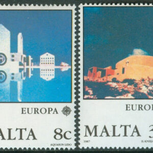 Malta – M  766-767 Europa CEPT 1987 Arkitektur, serie 2 kpl **