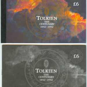 England – M 1214 C mfl Tolkien – Elisabeth II 26 märken i Häfte kpl **