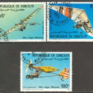 Djibouti – M  394-396 Flyg – Ultralätta flygplan, 3 kpl stpl