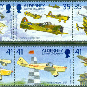 Alderney – M   83-88 Thomas Rose (1895-1968), Jaktflygare, testpilot och sportflygare, 6 kpl **