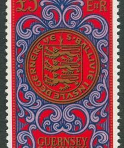 Guernsey – M  222 Mynt & Vapen, 1 kpl **