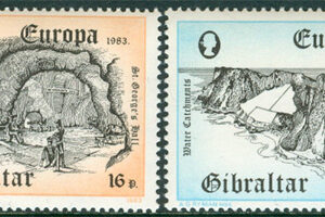 Gibraltar – M  463-464 Europa CEPT 1983 Storverk, 2 kpl **
