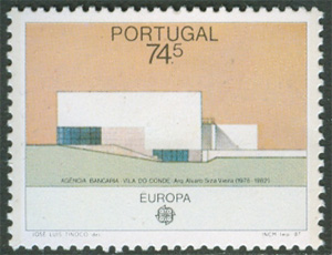 Portugal – M 1722 Europa CEPT 1987 Arkitektur, märke kpl **