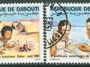 Djibouti – M  308-309 Scouting – Konferensen 1981 – Djur, 2 kpl