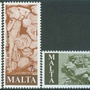 Malta – M  556-558 Stenarbeten, serie 3 kpl **