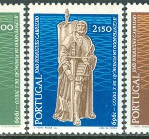 Portugal – M 1079-1081 Staden San Diego 200 år, serie 3 kpl **
