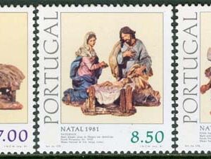 Portugal – M 1549-1551 Jul 1981 – Krubban med Figurer, 3 kpl **