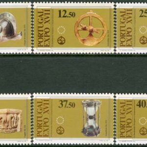 Portugal – M 1595-1600 Konstutställning – Kultur, fin serie 6 kpl **
