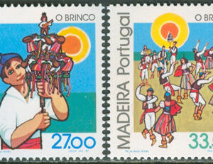 Madeira – M   82-83 Regionala sedvänjor – Brinco, 2 kpl **