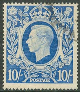 England – M  229 Kung George VI, märke