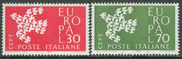 Italien - M 1113-1114 Europa CEPT 1961, serie 2 kpl **