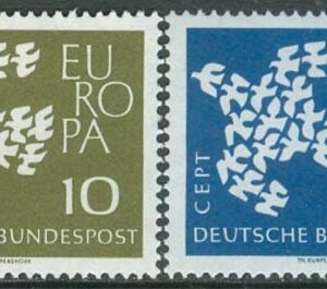 Tyskland – M  367-368 x Europa CEPT 1961, fin serie 2 kpl **