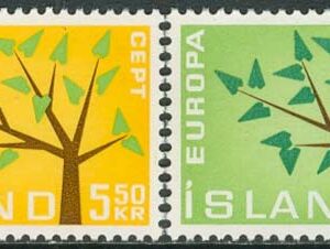 Island – F  401-402 Europa CEPT 1962, 2 kpl **