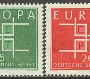 Tyskland – M  406-407 Europa CEPT 1963, 2 kpl **