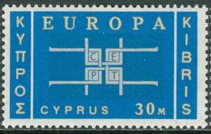 Cypern – M  225-227 Europa CEPT 1963, 3 kpl **