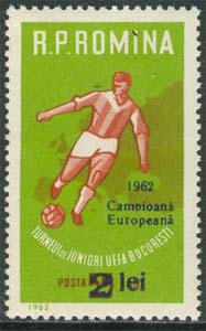 Rumänien – M 2095 JVM i Fotboll 1962 Rumänien vinnare, 1 kpl **