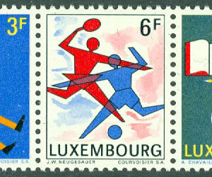 Luxemburg – M  785-787 Frimärksutställlningen ”Juventus 1969”, 3 kpl **