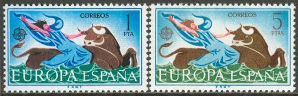 Spanien - M 1642-1643 Europa CEPT 1966, 2 kpl **