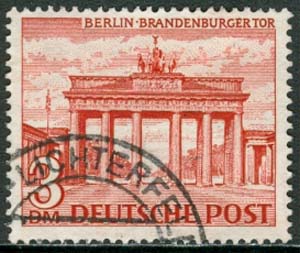 Berlin – M   59 Brandenburger Tor, 3 DM stpl