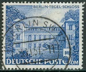 Berlin – M   60 Tegeler Schloss, 5 DM stpl