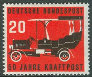 Tyskland – M  211 Omnibuss för Posten, 1 kpl **