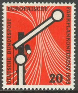 Tyskland – M  219 Europeisk tidtabellskonferens, 1 kpl **