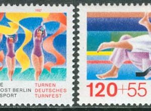 Berlin – M  777-778 Sportstöd. Gymnastik och judo, 2 kpl **