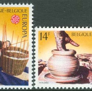 Belgien – M 1857-1858 Europa CEPT 1976 Hantverk, serie 2 kpl **