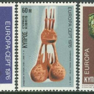 Cypern – M  435-437 Europa CEPT 1976 Hantverk, serie 3 kpl **