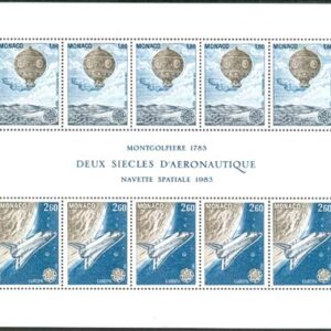 Monaco – M BL  23 Europa CEPT 1983 Storverk, Block **