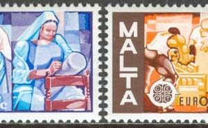 Malta – M  532-533 Europa CEPT 1976 Hantverk, 2 kpl **