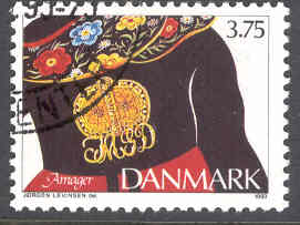 Danmark – F 1092 Allmogesmycken, 3.75 kr