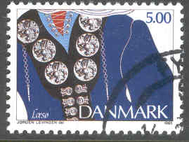 Danmark – F 1093 Allmogesmycken, 5.00 kr
