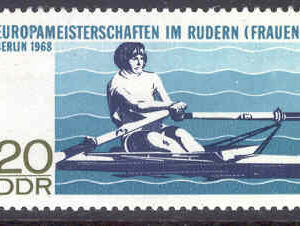 DDR – M 1372-1374 Sport, Mästerskapstävlingar,  bl a höjdhopp, rodd, casting, 3 kpl**