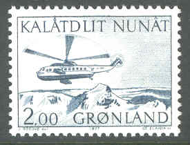 Grönland – F  100 Flyg – Helikopter, 1 kpl **