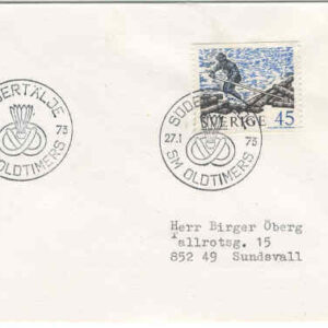 Södertälje 27.1.73 – SM Oldtimers (badminton)