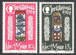 Isle of Man – M  268-269 Jul 1984, kyrkfönster, 2 kpl**