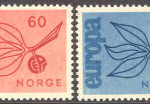 Norge – F  564-565 Europa CEPT 1965, 2 kpl **