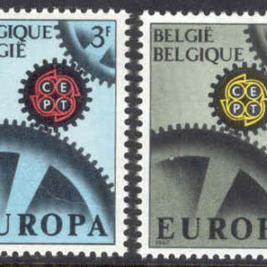 Belgien – M 1472-1473 Europa CEPT 1967, 2 kpl**