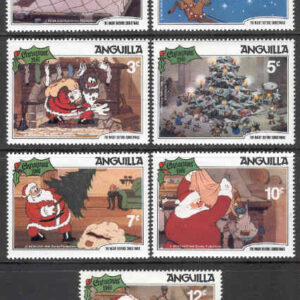 Anguilla – M  451-457 Disney – Natten före julafton, 7 ol**