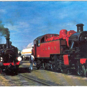 Lok L.M.S. 2-6-2T Class 2 MT No. 41241 at Shildon
